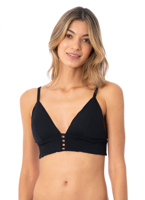 Hover image -  NIGHTFALL STRIPE LONG LINE TOP