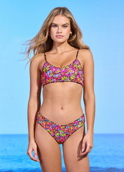 Thumbnail - Maaji Pansie Praia Sporty Bralette Bikini Top - 16