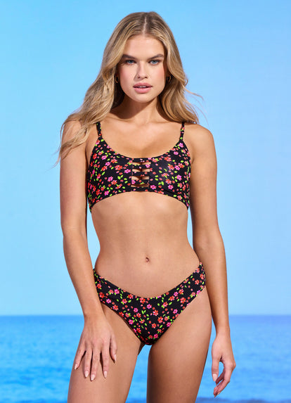  Maaji Pansie Praia Sporty Bralette Bikini Top