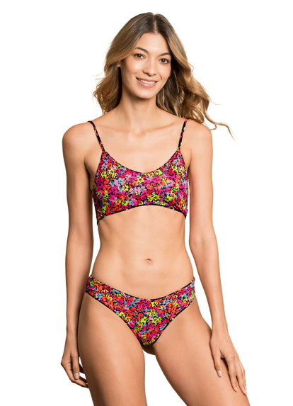  Maaji Pansie Praia Sporty Bralette Bikini Top