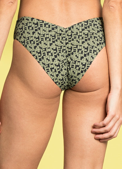  Maaji Smiley Circuit Journey Double V Bikini Bottom