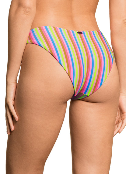 Thumbnail - Maaji Rainbow Stripe Sublimity Classic Bikini Bottom - 3