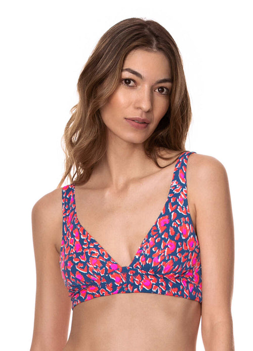 Main image -  Foto de More Compassion Patricia Long Line Triangle Bikini Top by Maaji - Tops - Vestidos de Baño