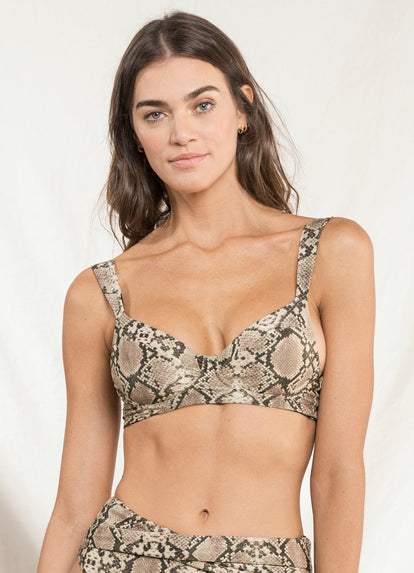  Maaji Python Bailey Underwire Bikini Top