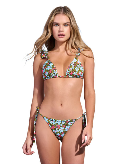 Thumbnail - Foto de Ditsyduo Crush Ruffle Triangle Bikini Top by Maaji - Tops - Vestidos de Baño - 1