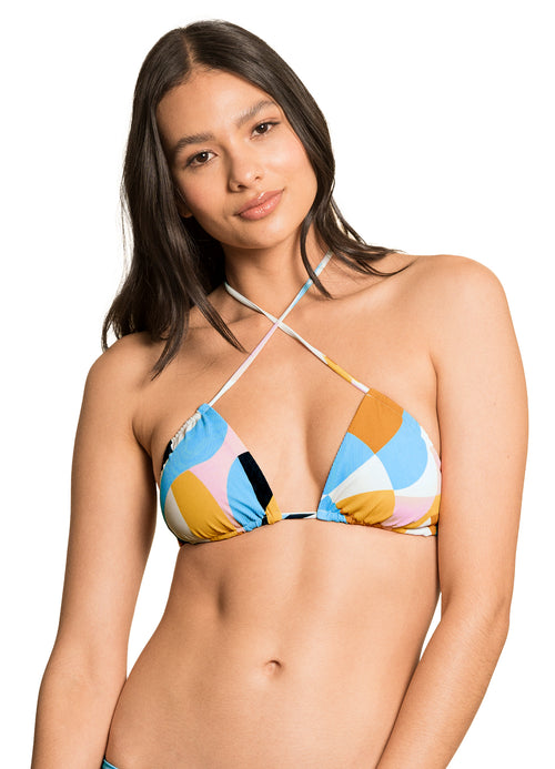 Hover image -  Maaji Picasso No Words Sliding Triangle Bikini Top