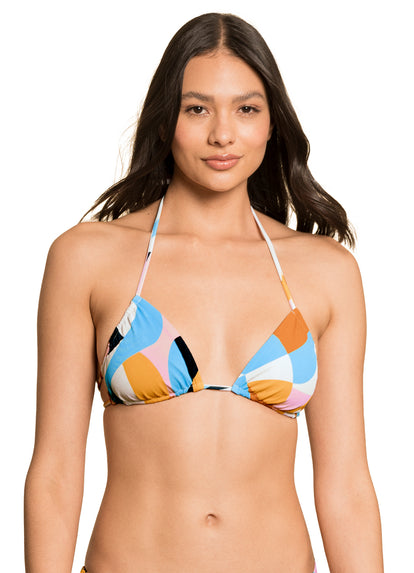  Maaji Picasso No Words Sliding Triangle Bikini Top