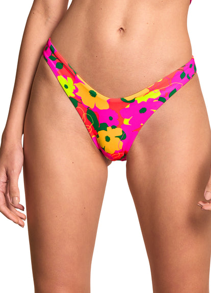  Maaji Crayonflower Splendour High Leg Bikini Bottom