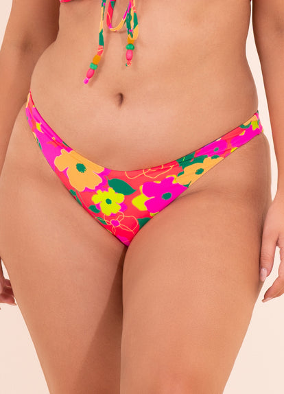 Thumbnail - Maaji Crayonflower Splendour High Leg Bikini Bottom - 1