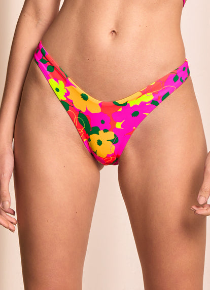  Maaji Crayonflower Splendour High Leg Bikini Bottom