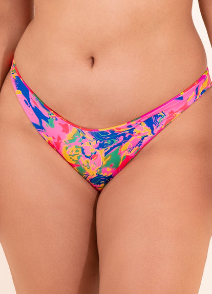  Maaji Crayonflower Splendour High Leg Bikini Bottom