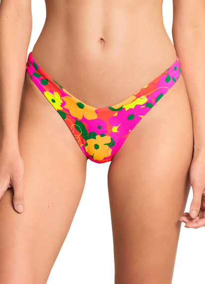  Maaji Crayonflower Splendour High Leg Bikini Bottom