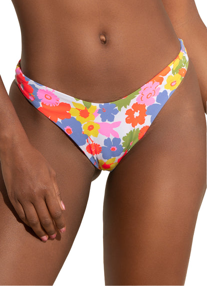  Maaji Pristine Flower Splendour High Leg Bikini Bottom