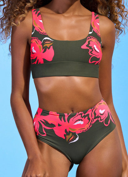  Maaji Twister Donna Sporty Bralette Bikini Top