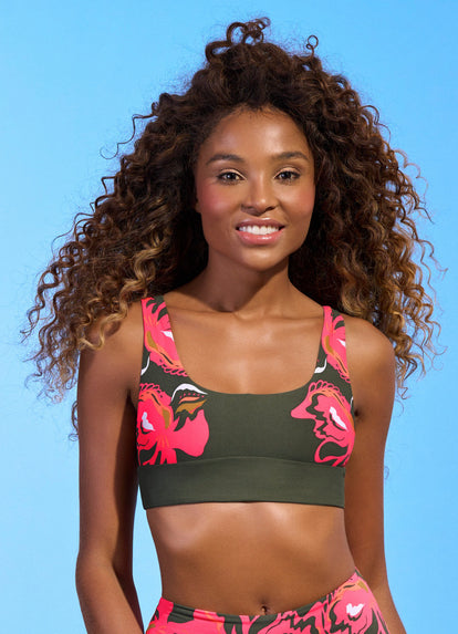 Thumbnail - Maaji Twister Donna Sporty Bralette Bikini Top - 5