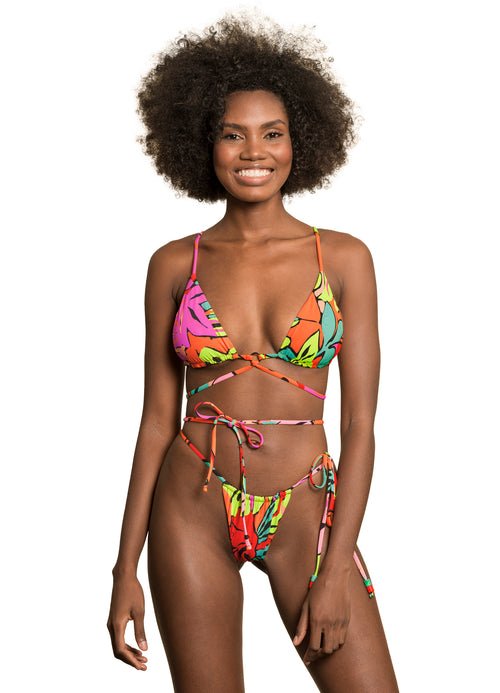 Alternative image -  Maaji Rainforest Coco Sliding Triangle Bikini Top