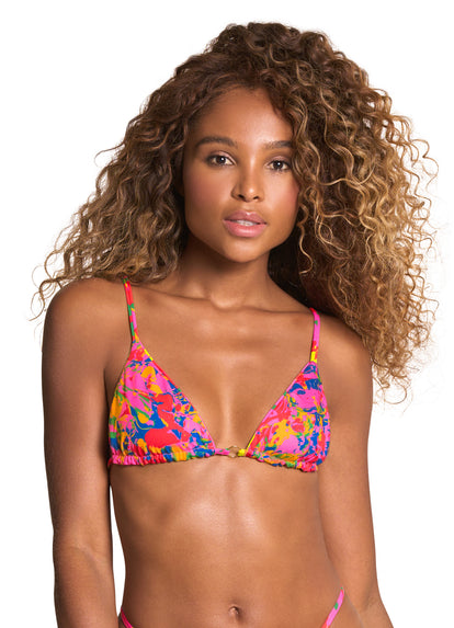  Maaji Crayonflower Coco Sliding Triangle Bikini Top