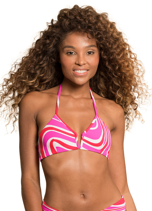 Hover image -  Maaji The Wave Victorious Classic Bralette Bikini Top