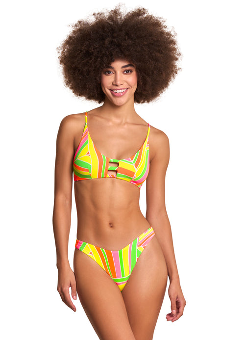 Hover image -  Maaji Magnetic Crate Sporty Bralette Bikini Top