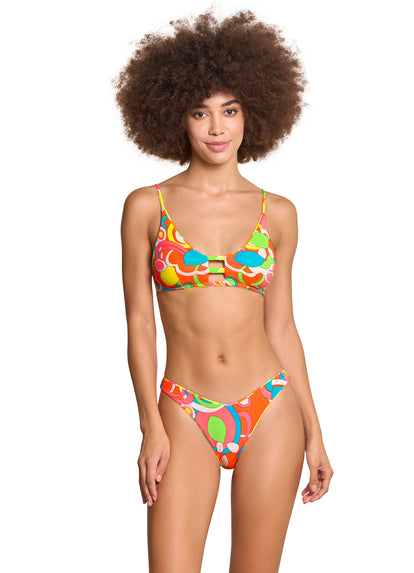  Maaji Magnetic Crate Sporty Bralette Bikini Top