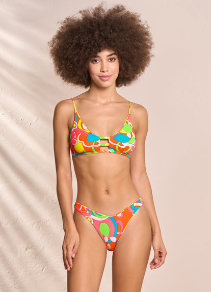 Thumbnail - Maaji Magnetic Crate Sporty Bralette Bikini Top - 18
