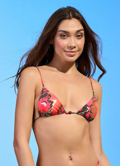 Thumbnail - Maaji Twister Zen Sliding Triangle Bikini Top - 4