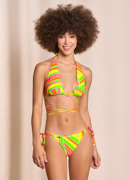  Maaji Magnetic Super 70S Sliding Halter Bikini Top