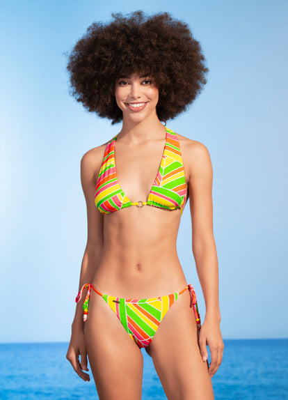  Maaji Magnetic Super 70S Sliding Halter Bikini Top