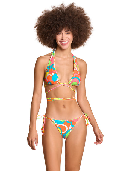  Maaji Magnetic Super 70S Sliding Halter Bikini Top