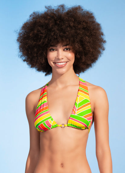  Maaji Magnetic Super 70S Sliding Halter Bikini Top