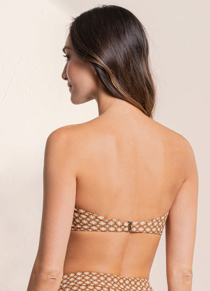 Thumbnail - Maaji Mosaico Ashlyn Strapless Bandeau Bikini Top - 7