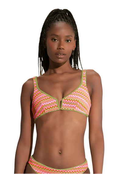  Foto de Mellow Green Victory V Wire Bralette Bikini Top by Maaji - Tops - Vestidos de Baño