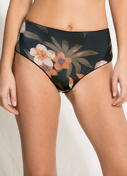 Thumbnail - Maaji Black Sapphire Venus Mid Rise Bikini Bottom - 3