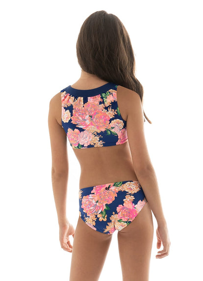 Thumbnail - Foto de Peony Bellflower Girls Bikini Set by Maaji - Vestidos De Baño Para Niñas - Niñas - 2