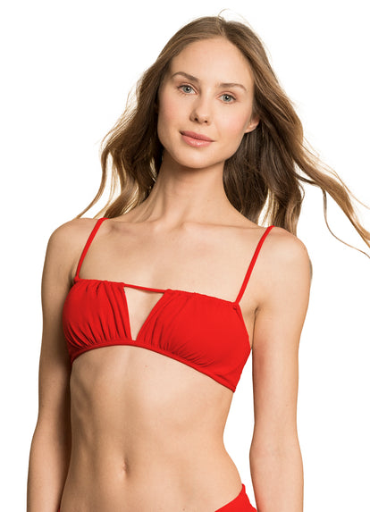  Maaji Crimson Emma Classic Bralette Bikini Top