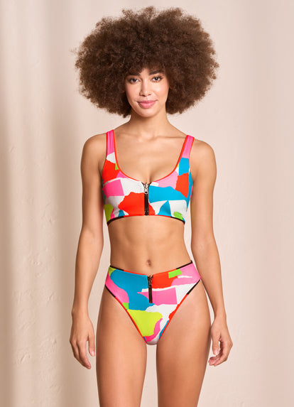 Thumbnail - Maaji Fire Ninna Sporty Bralette Bikini Top - 18