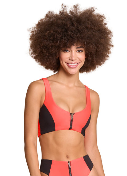  Maaji Fire Ninna Sporty Bralette Bikini Top