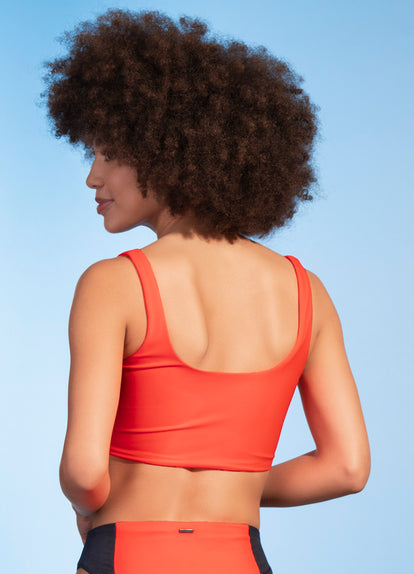 Thumbnail - Maaji Fire Ninna Sporty Bralette Bikini Top - 9