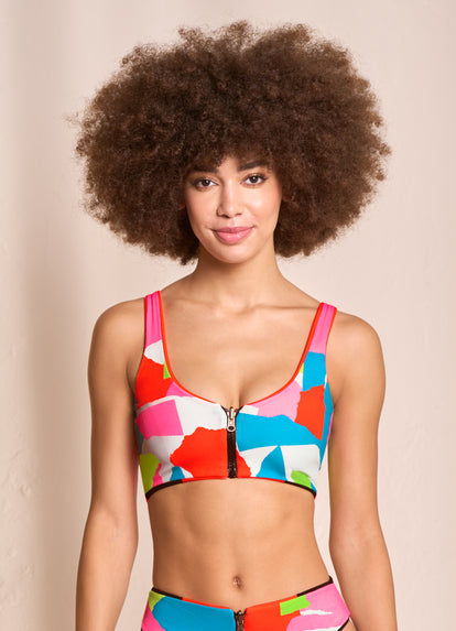 Thumbnail - Maaji Fire Ninna Sporty Bralette Bikini Top - 17