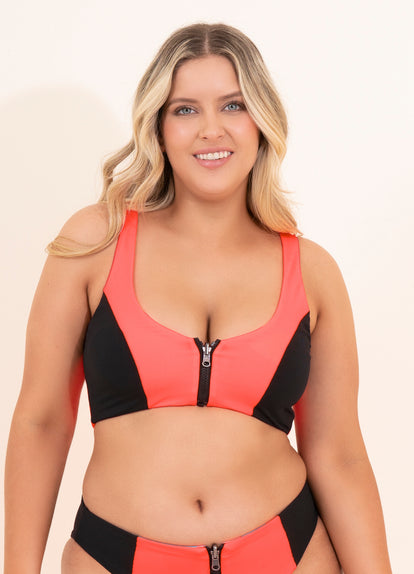 Thumbnail - Maaji Fire Ninna Sporty Bralette Bikini Top - 19