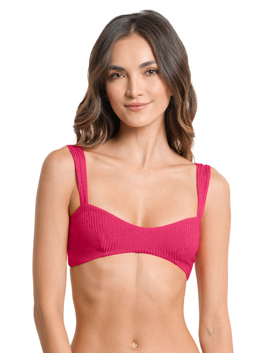Hover image -  Foto de Strawberry Penny Sporty Bralette Bikini Top by Maaji - Tops - Vestidos de Baño