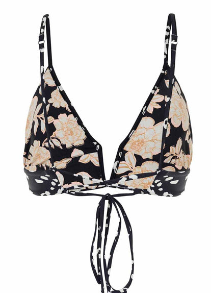 Thumbnail - Maaji Ink Cheeta Parade Long Line Triangle Bikini Top - 22
