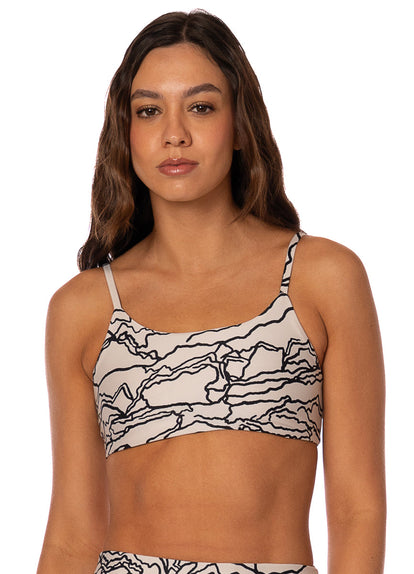 Thumbnail - Foto de Brin Rocky Eggnoog Low Impact Sports Bra by Maaji - Tops Deportivos - Ropa Deportiva - 2