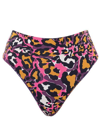  Maaji Batik Floral Suzy Q High Rise/High Leg Bikini Bottom