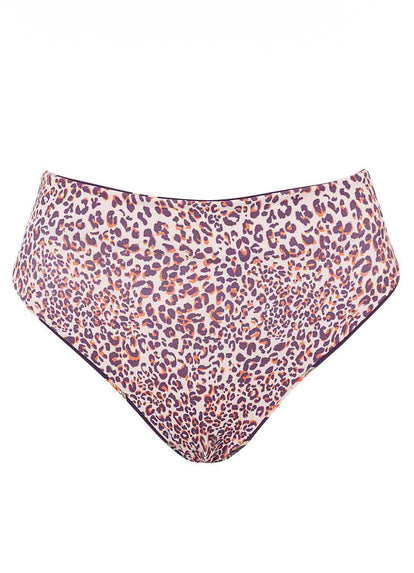 Thumbnail - Maaji Vintage Flower Suzy Q High Rise/High Leg Bikini Bottom - 5
