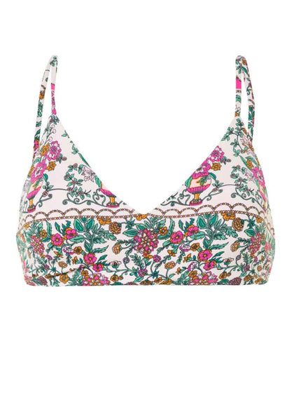  Maaji Ornamental Vintage Rocks Sporty Bralette Bikini Top