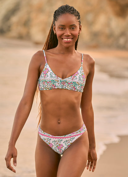 Thumbnail - Maaji Ornamental Vintage Rocks Sporty Bralette Bikini Top - 3