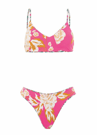 Thumbnail - Maaji Ornamental Vintage Rocks Sporty Bralette Bikini Top - 11