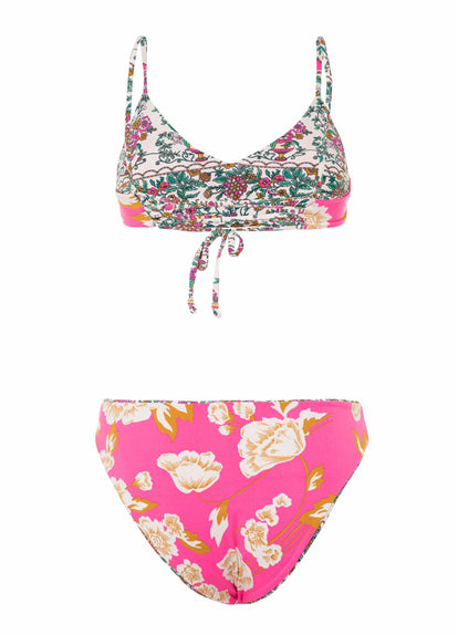 Thumbnail - Maaji Ornamental Vintage Rocks Sporty Bralette Bikini Top - 14