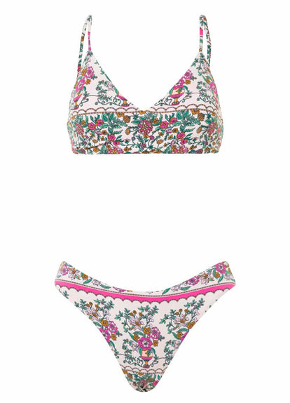 Thumbnail - Maaji Ornamental Vintage Rocks Sporty Bralette Bikini Top - 20